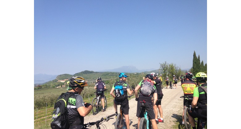 22.4.018, PEDALA CON GARBA - ALLA SCOPERTA DEL GARDA-BALDO.